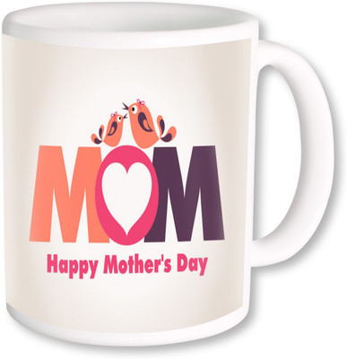 

PhotogiftsIndia happy mother's day mom 02 Ceramic Mug(350 ml), Multicolor