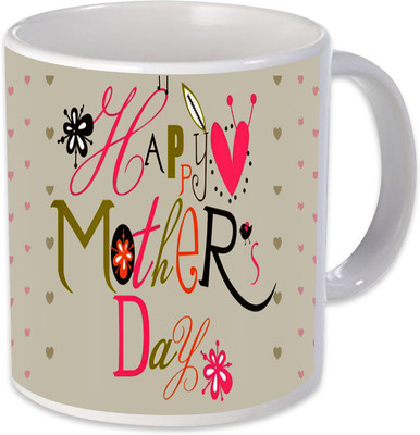 

Heyworlds happy mother's day 04 Ceramic Mug(325 ml), Multicolor