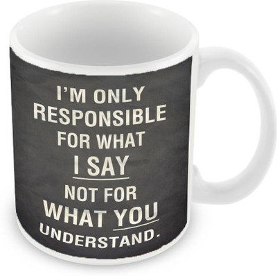

Sleep Nature's SN-MG-902 Ceramic Mug(350 ml), Grey