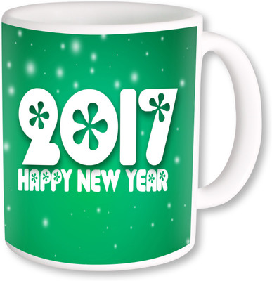 

Heyworlds new year gifts 0027 Ceramic Mug(325 ml), Multicolor
