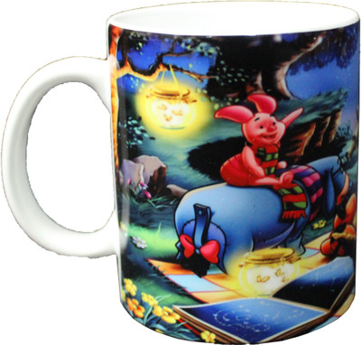 

tenthplanetsales winnie the pooh coffee mug p8153 Ceramic Mug(200 ml), Multicolor