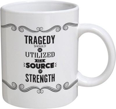 Disginer Cases Source - MyBestow White Plain Coffee Ceramic Ceramic Mug(320 ml), Multicolor