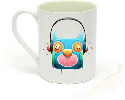 

Sowing Happiness MUG277 Ceramic Mug(350 ml), White
