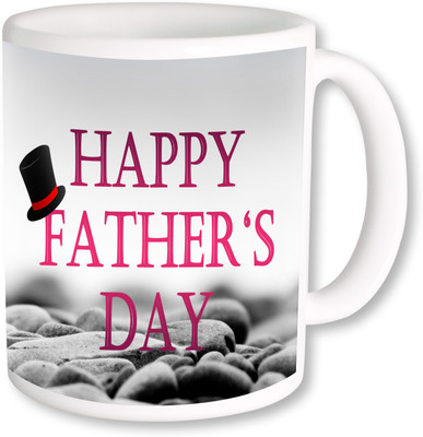 

PhotogiftsIndai Happy Father's Day 124 Ceramic Mug(325 ml), Multicolor