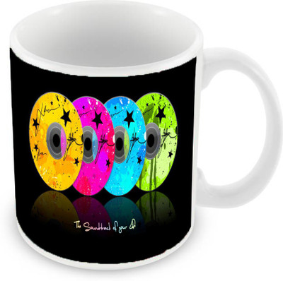 

Sleep Nature's SN-MG-851 Ceramic Mug(350 ml), Multicolor