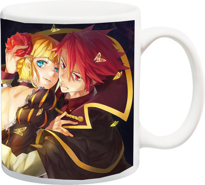 

ME&YOU Gift for Husband/Wife/Boyfriend/Girlfriend/Couple On Valentine's Day Or Anniversary;Boy And Girl printed Ceramic Mug(325 ml), Multicolor