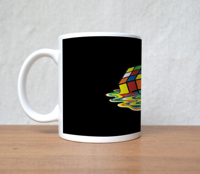 60% OFF on StyBuzz Rubik Cube Abstract Porcelain Coffee Mug(300 ml)