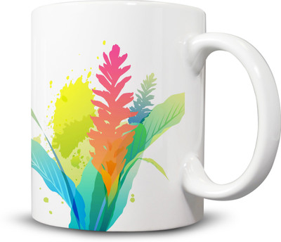 

Ackme Design Cool colour, Everyday, Girl, Love Coffees Ceramic Mug(325 ml), Multicolor