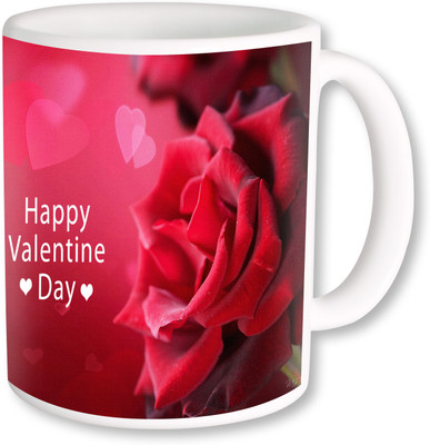 

Heyworlds happy valentine day gifts 55 Ceramic Mug(325 ml), Multicolor