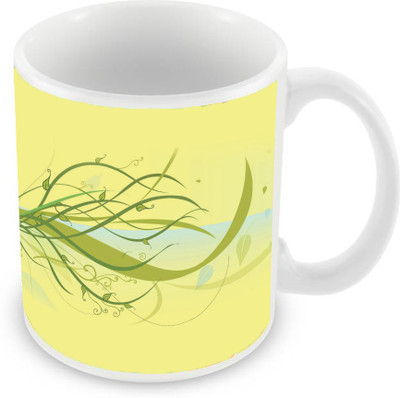 

Sleep Nature's SN-MG-1733 Ceramic Mug(350 ml), Yellow