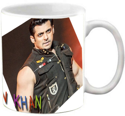 

EFW Salman Khan 2 Printed Coffee Ceramic Mug(325 ml), White