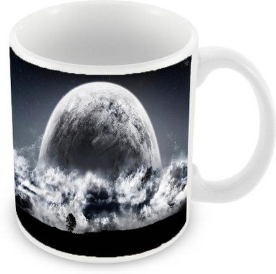 

Sleep Nature's SN-MG-586 Ceramic Mug(350 ml), White