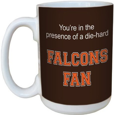 

Tree-Free Greetings Greetings lm44645 Falcons College Basketball Ceramic with Full-Sized Handle, 15-Ounce Ceramic Mug(60 ml), Multicolor
