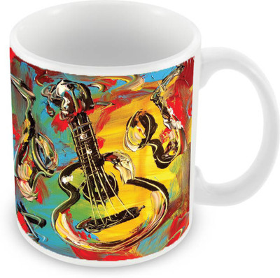 

Sleep Nature's SN-MG-1595 Ceramic Mug(350 ml), Multicolor