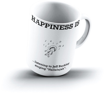 

Ucard Happiness Is1806 Bone China, Ceramic, Porcelain Mug(325 ml)