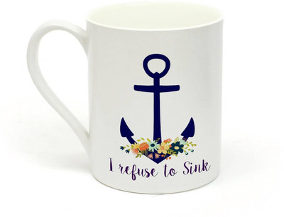 

Sowing Happiness PSMUG214 Ceramic Mug(350 ml), White