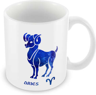 

Posterboy Aries Sun sign Ceramic Mug(350 ml), Multicolor