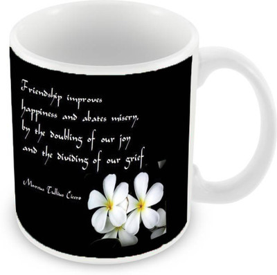 

Sleep Nature's SN-MG-1309 Ceramic Mug(350 ml), Black