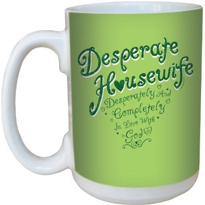 

Tree-Free Greetings Greetings lm44229 Desperately in Love with God: Mark 12:30 Ceramic with Full-Sized Handle, 15-Ounce Ceramic Mug(60 ml), Multicolor