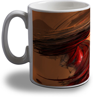

Artifa Abstract Design AMG0318 Porcelain, Ceramic Mug(350 ml), Multicolor