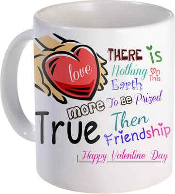 

SKY TRENDS Love Gifts For Your Special Valentine For Girlfriend Boyfriend Wounderful Wife Husband Friend Anniversary Birthday Design041 Ceramic Mug(325 ml), White