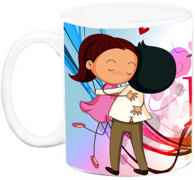 

EFW VALENTINE DAY - "Love Together Forever" Ceramic Mug(325 ml), Multicolor