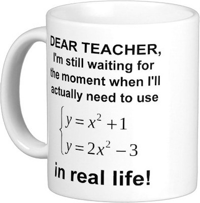 

Exoctic Silver Backbencher 's Mind A001 Ceramic Mug(350 ml), Black;white