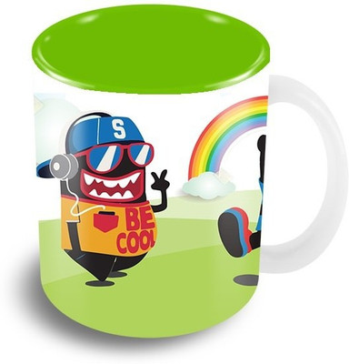 

The Crazy Me TCM_CM10 Ceramic Mug(325 ml), Multicolor
