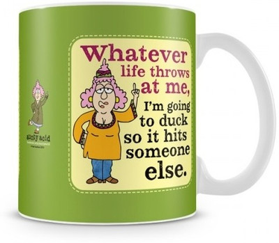 35% OFF on Aunty Acid Life's Mantra Ceramic Mug(325 ml) 35% OFF on Aunty Acid Life's Mantra Ceramic Mug(325 ml)