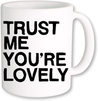 

A Plus trust me.jpg Ceramic Mug(250 ml), Multicolor