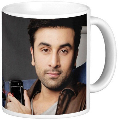 

Exoctic Silver Ranbir Kapoor Bollywood Collection 08 Ceramic Mug(300 ml), Multicolor