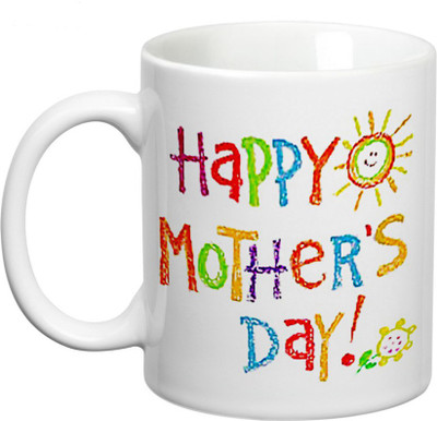

Prithish Happy Mother's Day Design 6 Ceramic Mug(330 ml), Multicolor