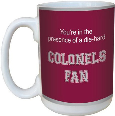 

Tree-Free Greetings Greetings lm44697 Colonels College Basketball Ceramic with Full-Sized Handle, 15-Ounce Ceramic Mug(60 ml), Multicolor