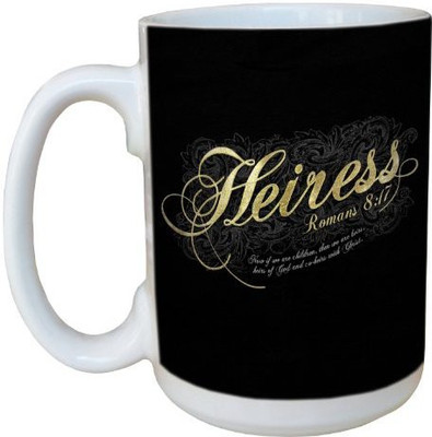 

Tree-Free Greetings Greetings lm44260 Heiress: Romans 8:17 Ceramic with Full-Sized Handle, 15-Ounce Ceramic Mug(60 ml), Multicolor