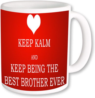 

PhotogiftsIndia Best Brother Ever 1 Ceramic Mug(325 ml), Multicolor
