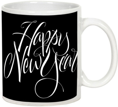 

AllUPrints Have A Wonderful New Year White Ceramic Mug(325 ml)