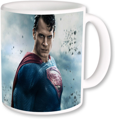 

Heyworlds super man Ceramic Mug(325 ml), Multicolor