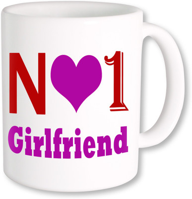 

PhotogiftsIndia No 1girlfriend Ceramic Mug(325 ml)