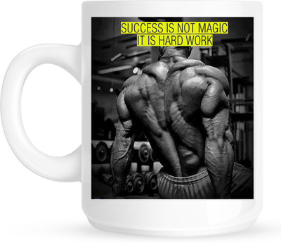 

HuppmeGift Success White Ceramic Mug(350 ml)