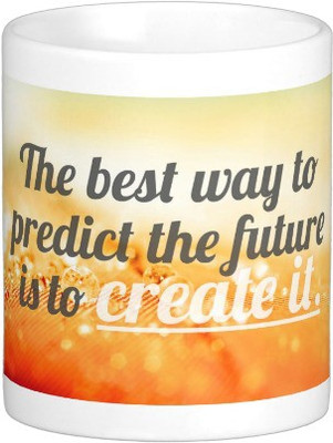 

Exoctic Silver MUG68 Ceramic Mug(250 ml), White