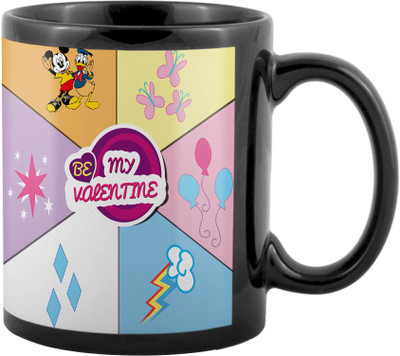 

SKY TRENDS Valentine Gifts For Special Girlfriend,Boyfriend,Wife,Husband,design 122 Ceramic Mug(325 ml), Black