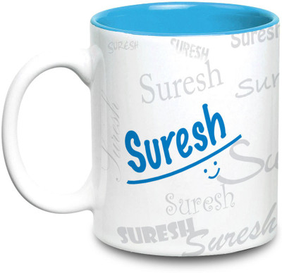 

Hot Muggs Me Graffiti - Suresh Ceramic Mug(315 ml), Multicolor