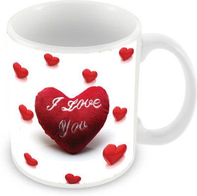 

Sleep Nature's SN-MG-2562 Ceramic Mug(350 ml), Red