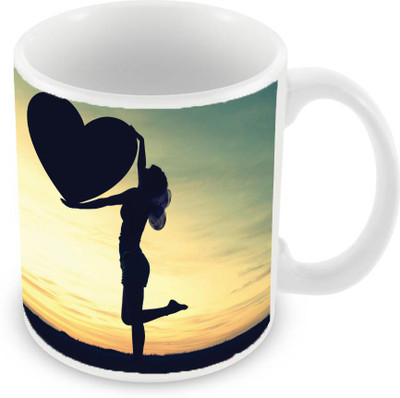 

Sleep Nature's SN-MG-2202 Ceramic Mug(350 ml), Multicolor