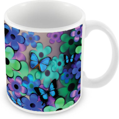 

Sleep Nature's SN-MG-1131 Ceramic Mug(350 ml), Multicolor