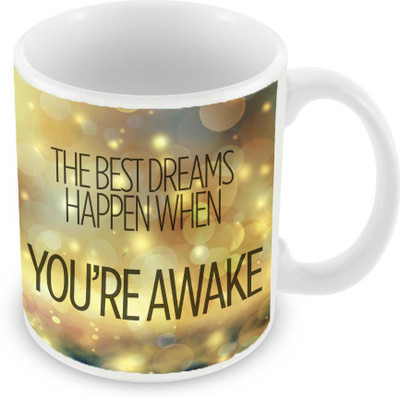 

Sleep Nature's SN-MG-2089 Ceramic Mug(350 ml), Yellow
