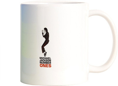 

Rangeele Inkers Michael jackson Number Ones Ceramic Mug(300 ml), Multicolor