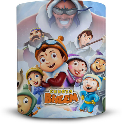 

Ackme Design cartoon characters, chota bheem Ceramic Mug(325 ml), Multicolor