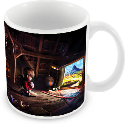 

Sleep Nature's SN-MG-1993 Ceramic Mug(350 ml), Multicolor