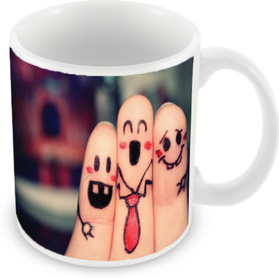 

Sleep Nature's SN-MG-1249 Ceramic Mug(350 ml), Multicolor
